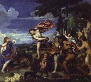 bacchus och ariaden TIZIANO Vecellio